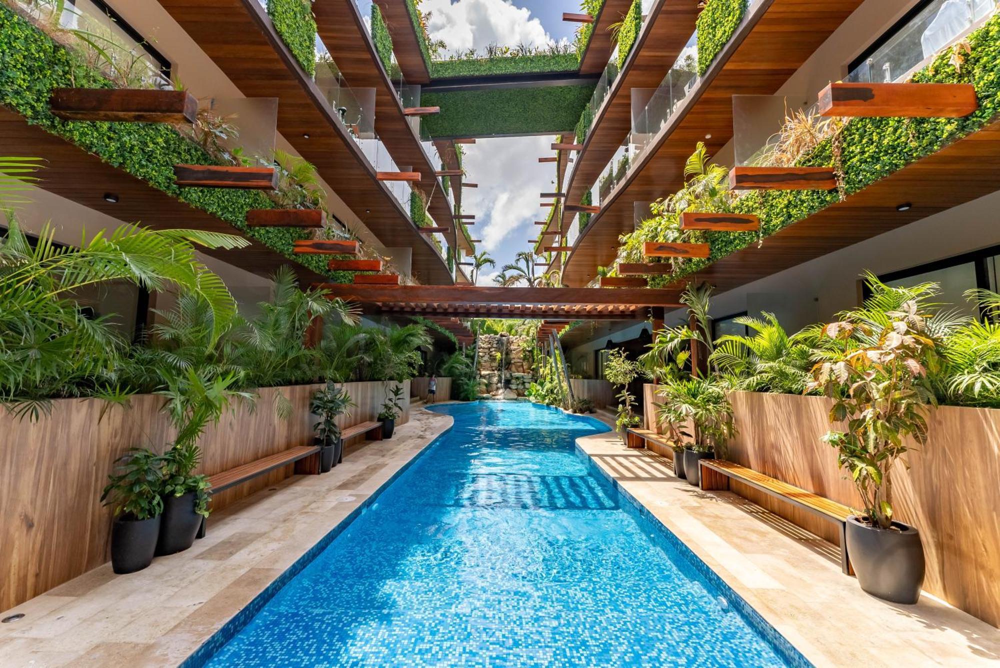 تولوم Menesse Apartments المظهر الخارجي الصورة